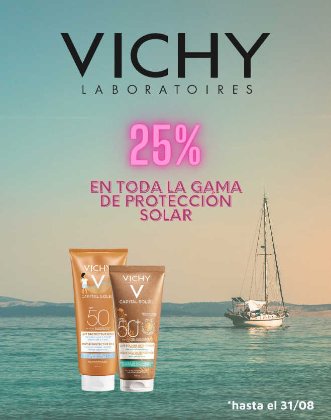 Banner promocional de la marca Vichy